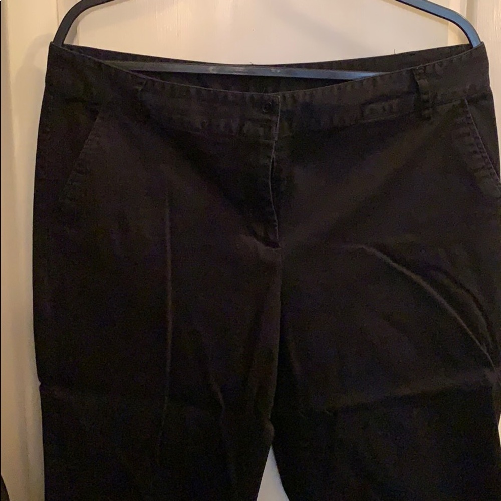 Black dress capris